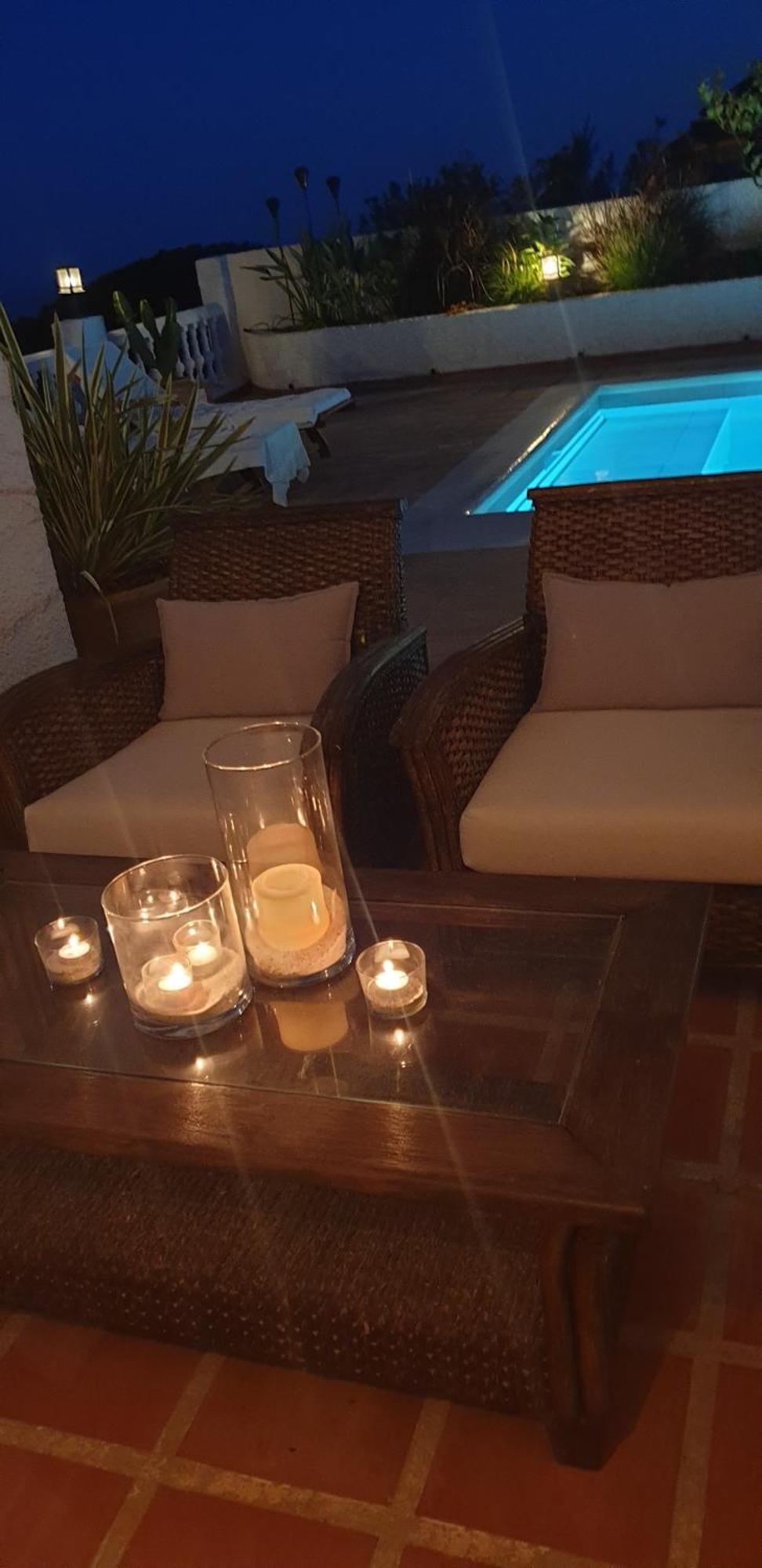 Romantic White Villa -Private Pool 네르하 외부 사진